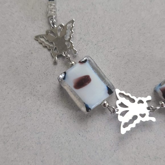 NWOT Butterfly Charm Bracelet - Picture 3 of 5